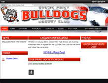 Tablet Screenshot of cpbulldogs.net